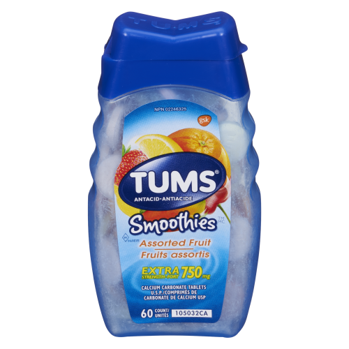 Tums Smoothies Assorted Fruit 60