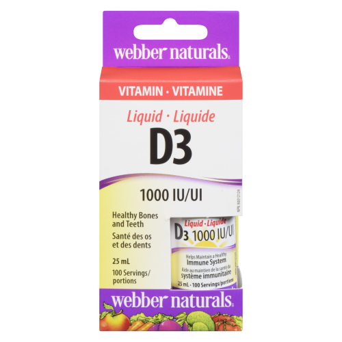 Vitamin D 3 Liquid 1000iu 25ml