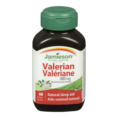 Valerian 400mg 60 Softgels Jamieson