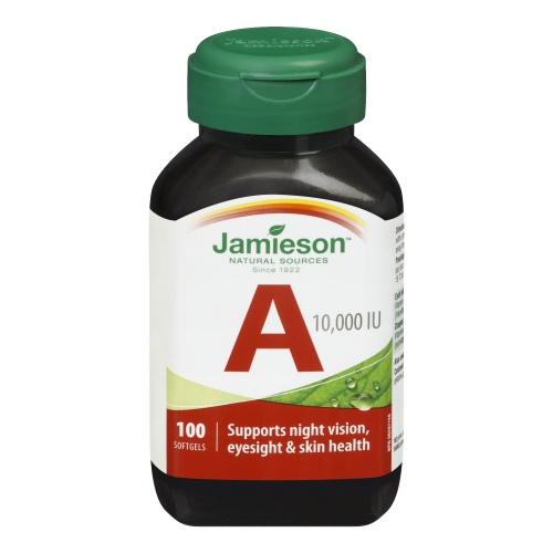 Vitamin A Softgel 10,000iu 100's Jamieson