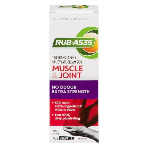 A-535 Muscle & Joint Extra Strength No Odour 100gm Cream