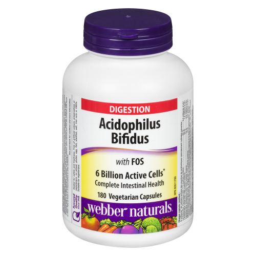 Acidophilus Bifidus With Fos 180 Veg Tabs