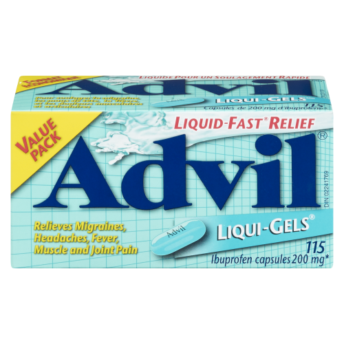 Advil Liqui-gels Value Pack 115