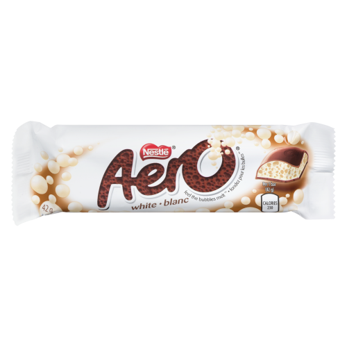 Aero White Chocolate Bar 40gm