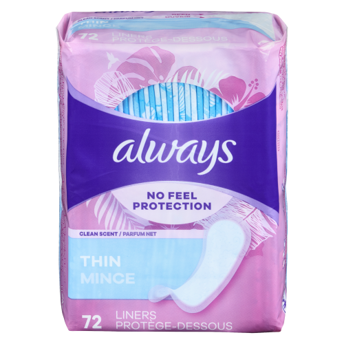 Always Thin Liners 75 Pads