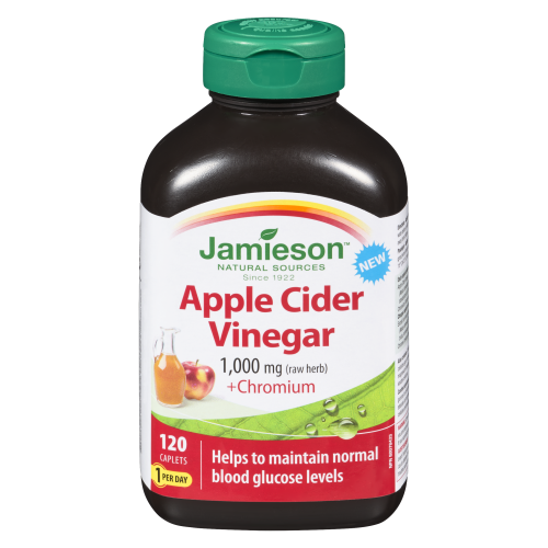 Apple Cider Vinegar 1000mg 120 Caplets Jamieson