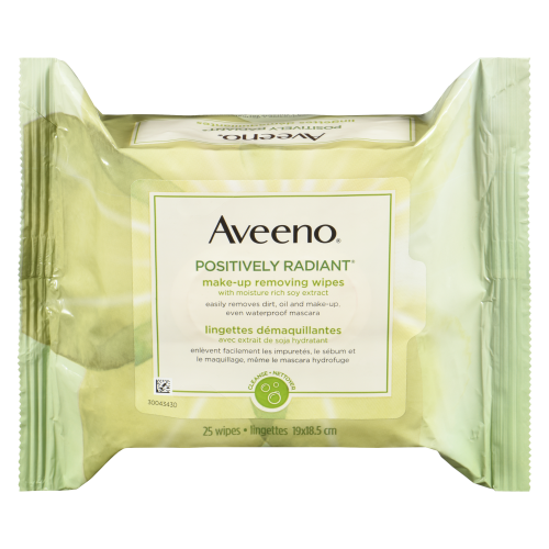 Aveeno Positively Radiant Wipes 25