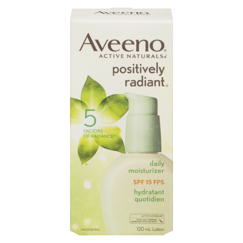 Aveeno SPF15 Positively Radiant