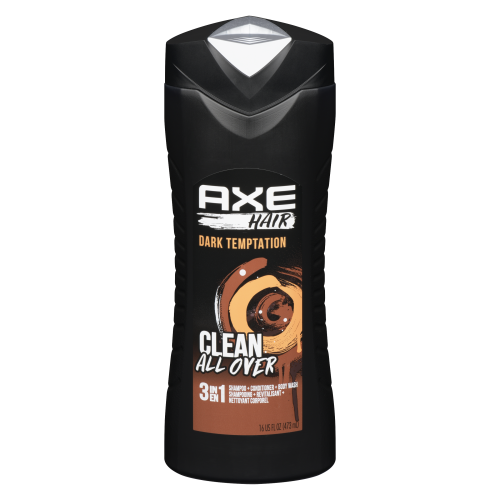 Axe Hair Dark Temptations Clean All Over 3in1 473ml