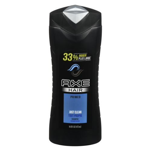 Axe Primed Shampoo 2in1 Just Clean 473ml