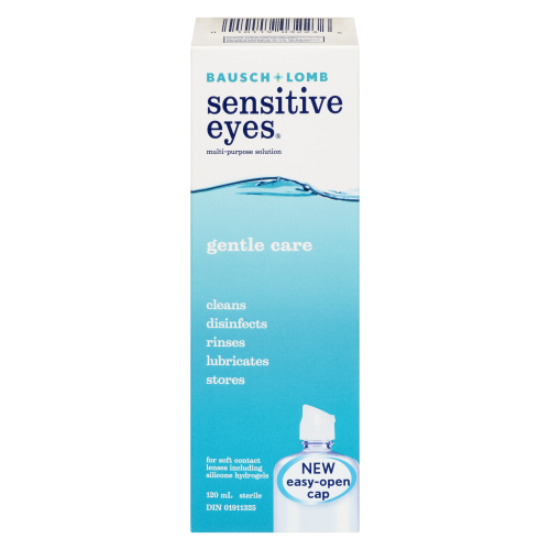 B&L Sensitive Eyes Gentle Solution 120ml