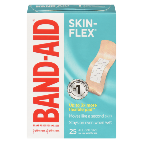 J&J Band-Aid Skin Flex 25's All One Size