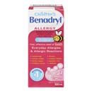 Benadryl Allergy Children's Liquid 100ml Bubblegum