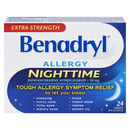Benadryl Extra Strength Nighttime 24 Caplets