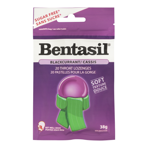 Bentasil Lozenges Blackcurrant 20's