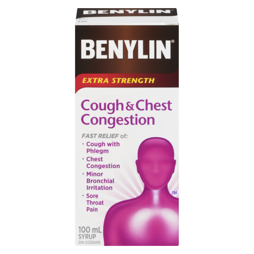 Benylin 100ml Extra Strength