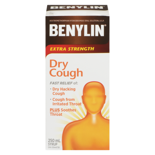 Benylin 250ml DM Dry Cough Extra Strength
