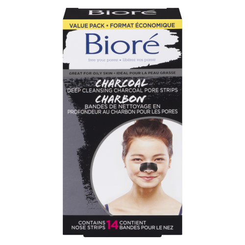 Biore Charcoal 14 Nose Strips Value Pack