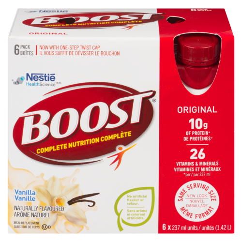Boost 6x237ml Original Vanilla