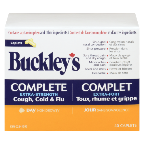 Buckley's Complete Extra Strength Day 40 Caplets