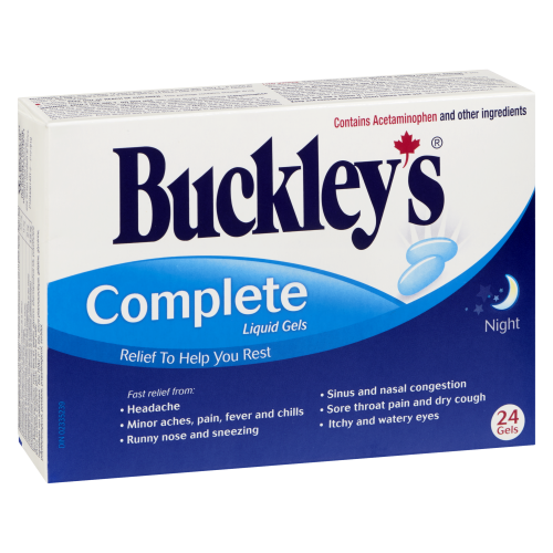 Buckleys 24 Liqui-Gels Complete Night