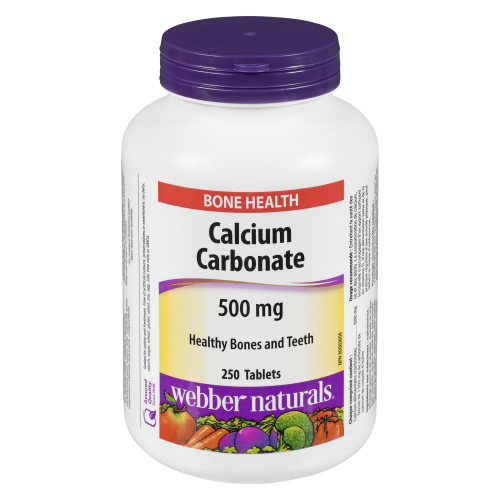 Calcium 500mg 250 Tablets Webber