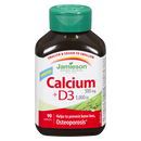 Calcium 500mg +D3 1000iu 90 Caplets Jamieson