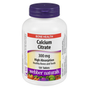 Calcium Citrate 300mg 120's Webber