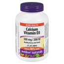 Calcium Vitamin D3 500mg 200iu 275bonus Webber