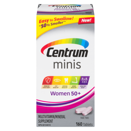 Centrum Minis Women 50+ 160 Tablets