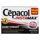 Cepacol Instamax Sore Throat 24 Lozenges