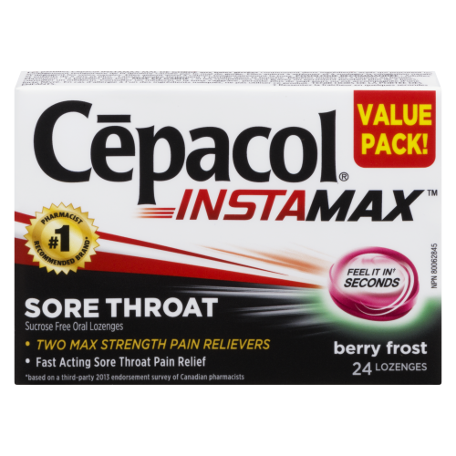 Cepacol Instamax Sore Throat 24 Lozenges