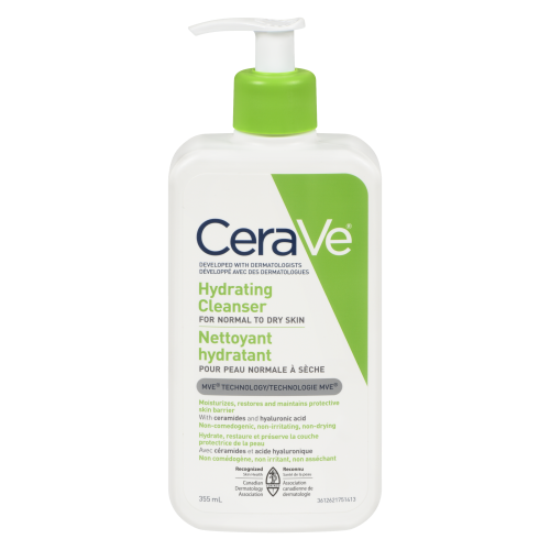 Cerave Hydrating Cleanser Normal to Dry 355ml