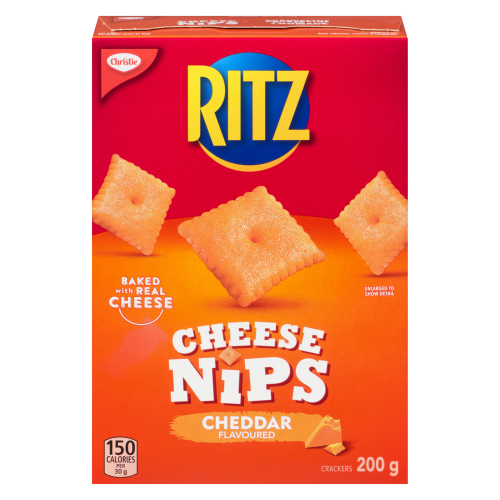 Christie Ritz Cheese Nips 200gm Cheddar