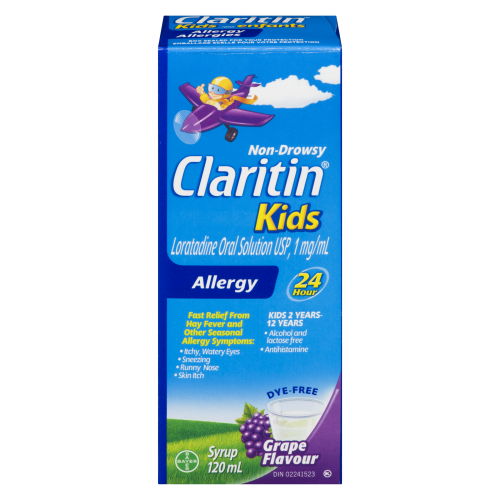 Claritin Syrup Child Grape 120ml