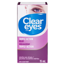 Clear Eyes Triple Action 15ml