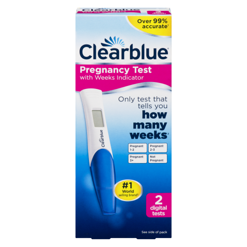 Clearblue Pregnancy Test With Weeks Indicator 2 Tests