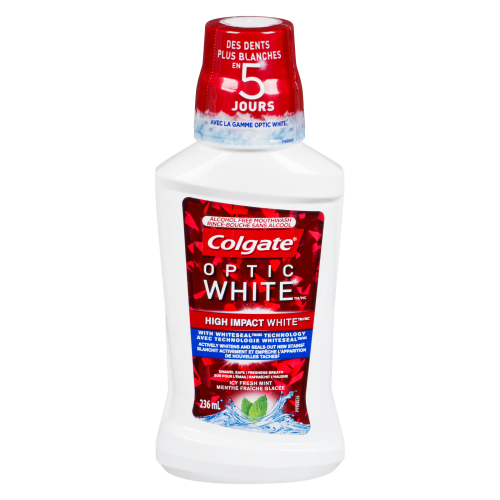 Colgate 236ml Optic White Mouthwash