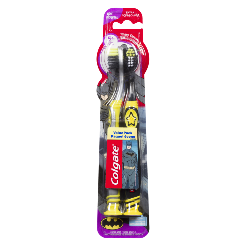 Colgate Toothbrush Batman Twin Pack