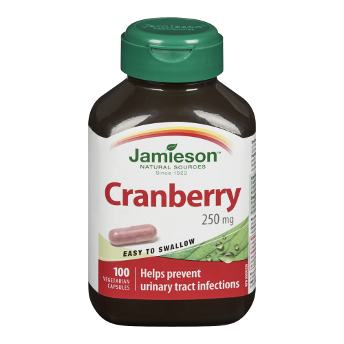 Cranberry 250mg 100 Veg Caps Jamieson