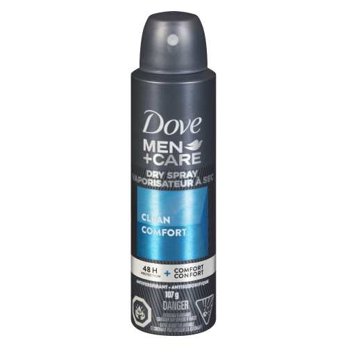 Dove Men +Care Clean Dry Spray Antiperspirant 107gm
