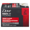 Dove Men+Care 2x106g Deep Clean Bar Soap