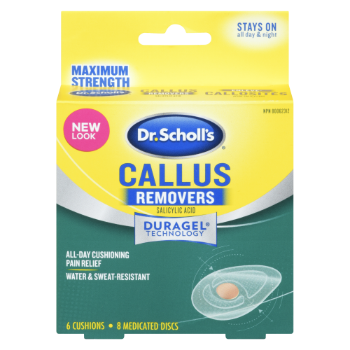 Dr. Scholl's Callus Removers 6 Cushions Maximum Strength