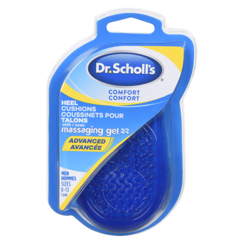 Dr. Scholl's Comfort Heel Cushions Advanced Gel Men 8-13