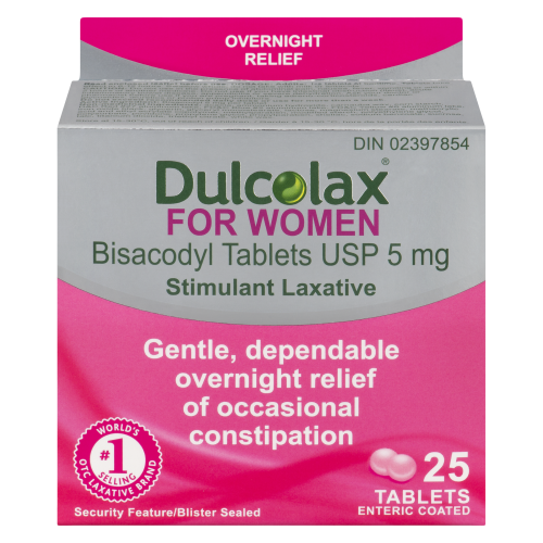 Dulcolax 5mg Women 25 Tablets