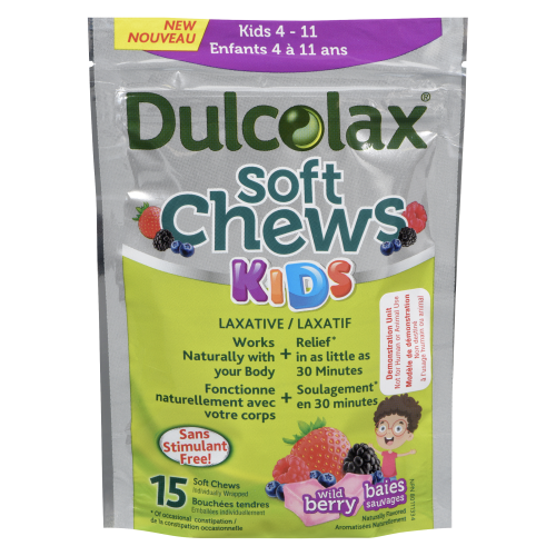 Dulcolax Soft Chews Kids 15 Wild Berry