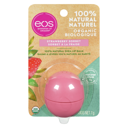 Eos Organic Lip Balm Strawberry 7gm