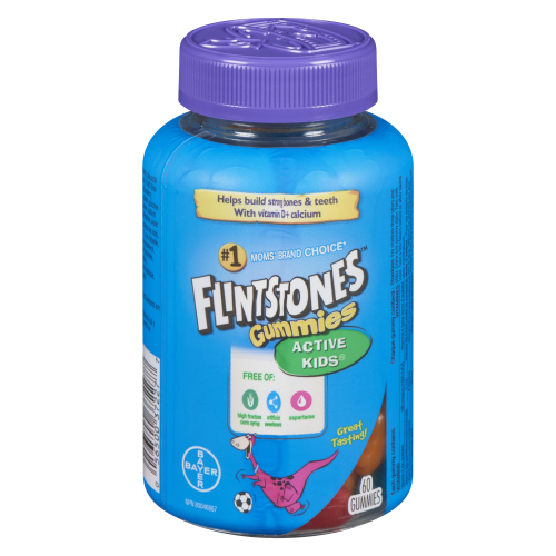 Flintstones Gummies Active Kids 60's