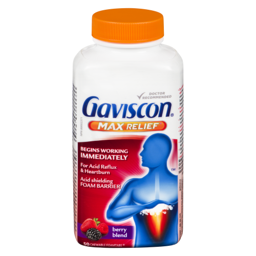 Gaviscon 50Tablets Extra Strength Berry Blend