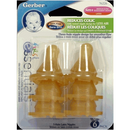 Gerber Nipples Latex 6pk